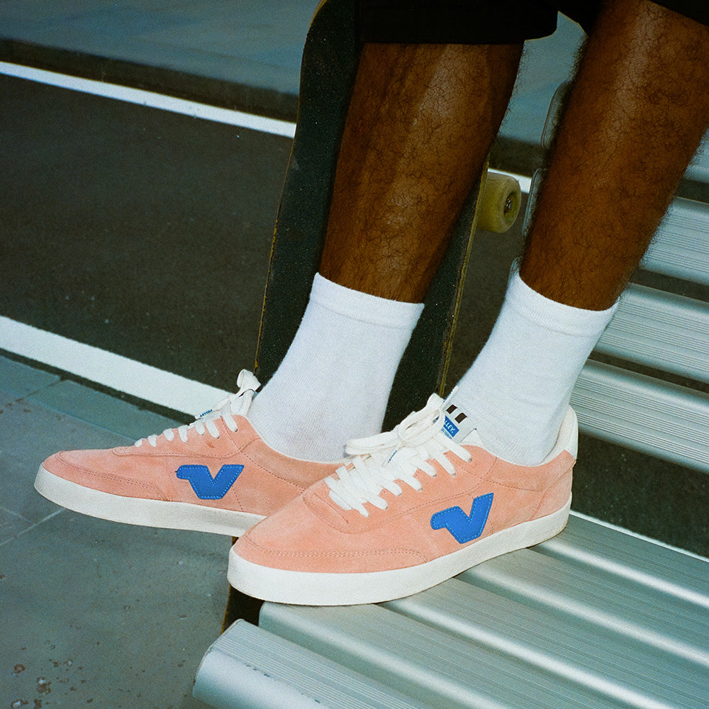 Baseline Suede Dusty Rose/Blue