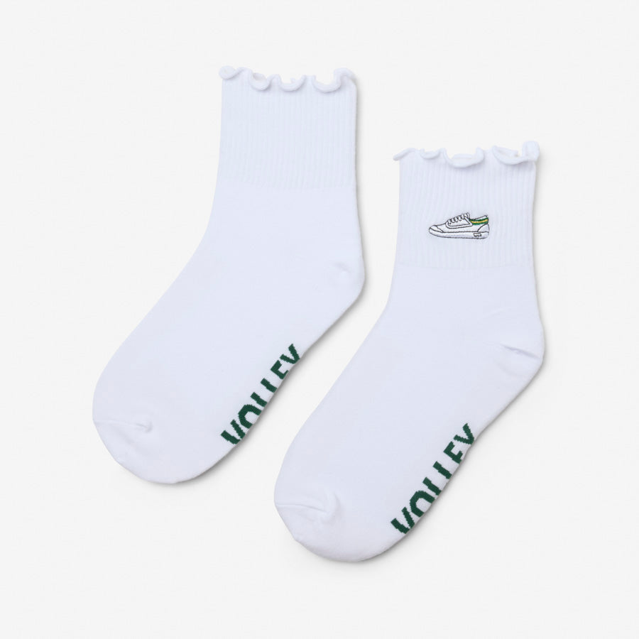 Volley Frill Sock