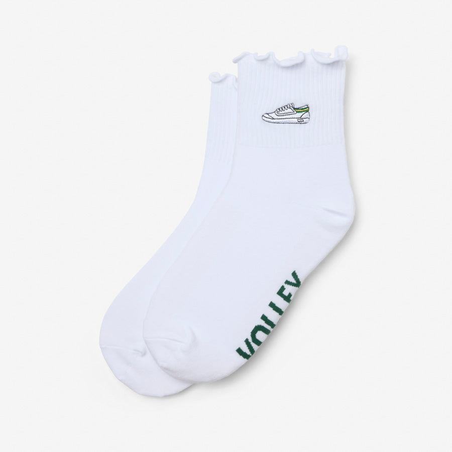 Volley Frill Sock