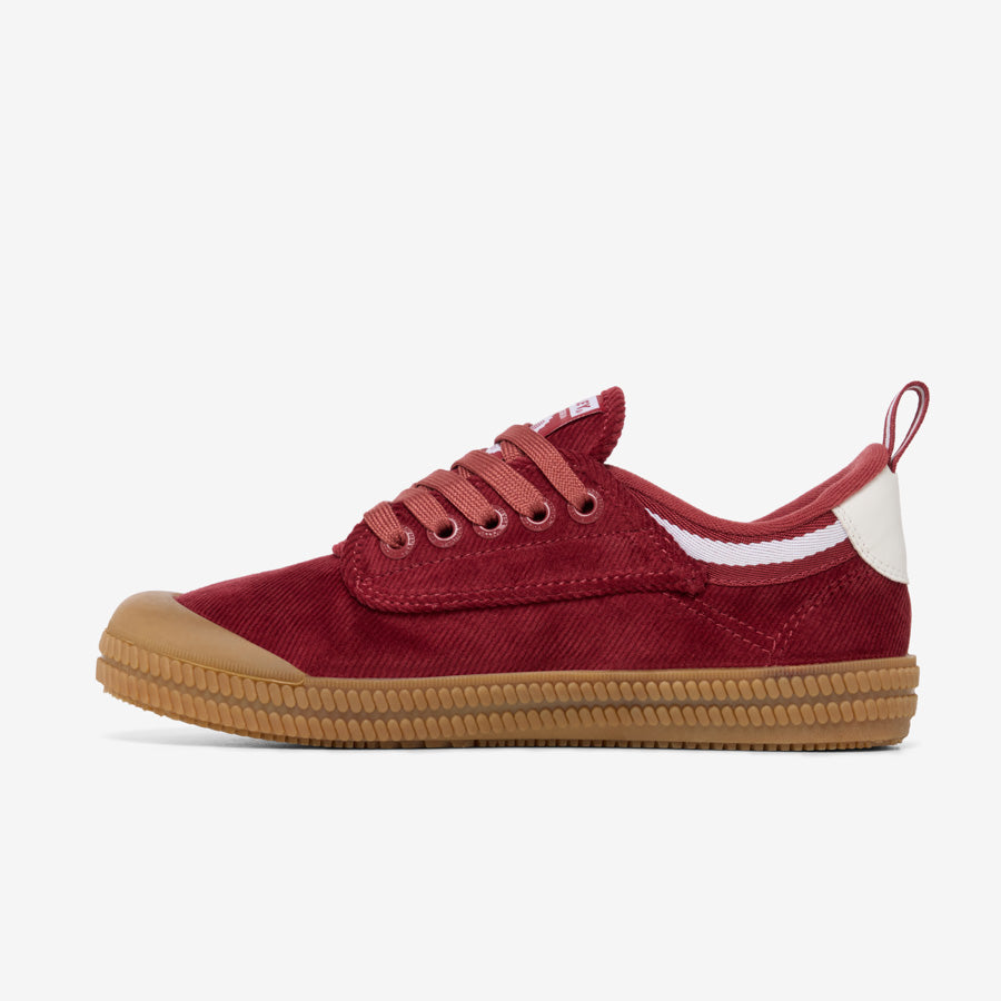 Heritage Low Corduroy Burgundy/Gum