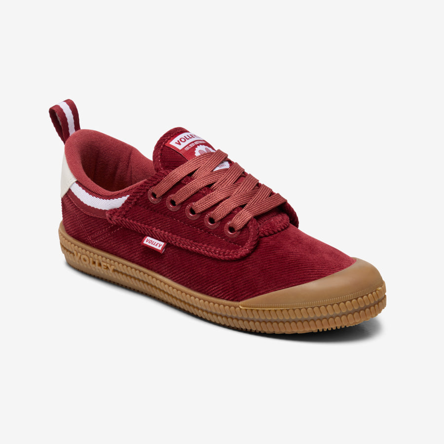 Heritage Low Corduroy Burgundy/Gum