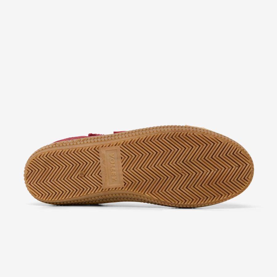 Heritage Low Corduroy Burgundy/Gum