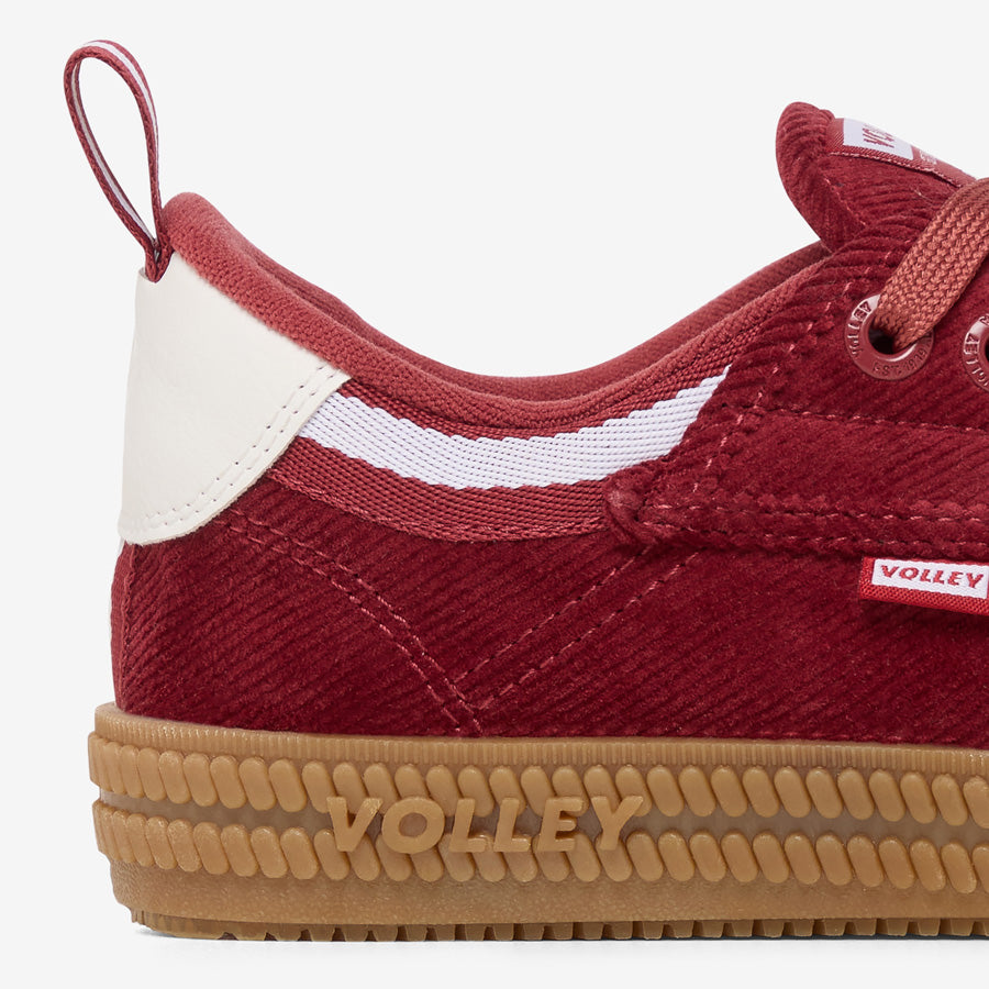 Heritage Low Corduroy Burgundy/Gum