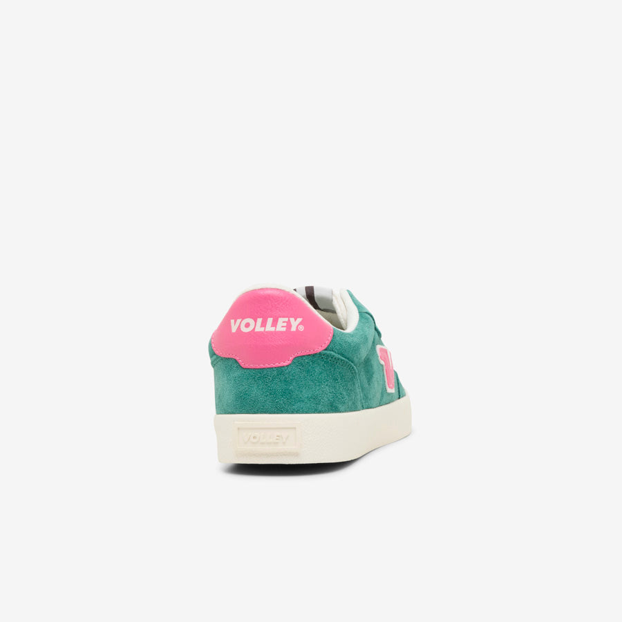Baseline Suede Green/Magenta