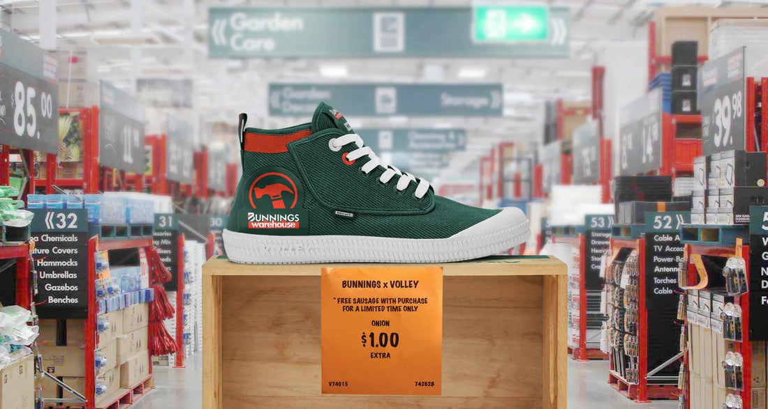 Steel blue top boots bunnings
