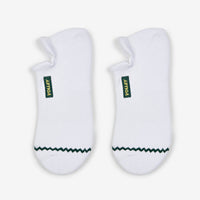 Volley No-Show Sock White/Green/Gold
