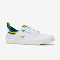 Heritage Low White/Green/Gold