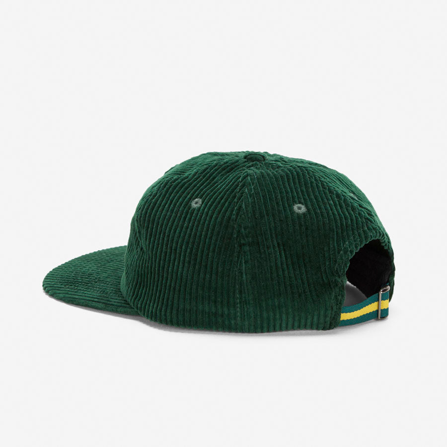 Green corduroy sales cap