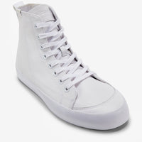 Deuce Leather High White Leather