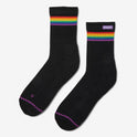 Pride Mid Sock Black