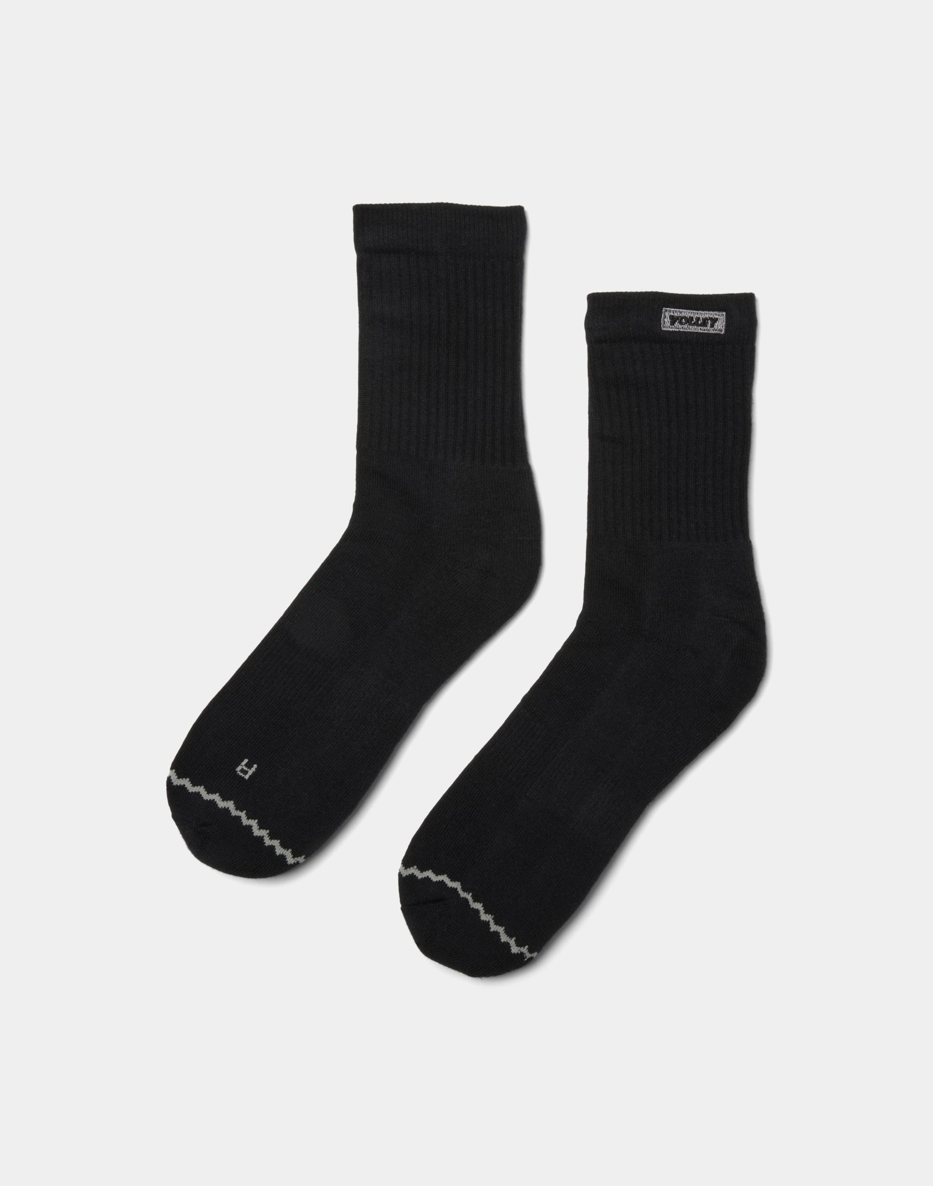 Volley Mid Sock Black/Black