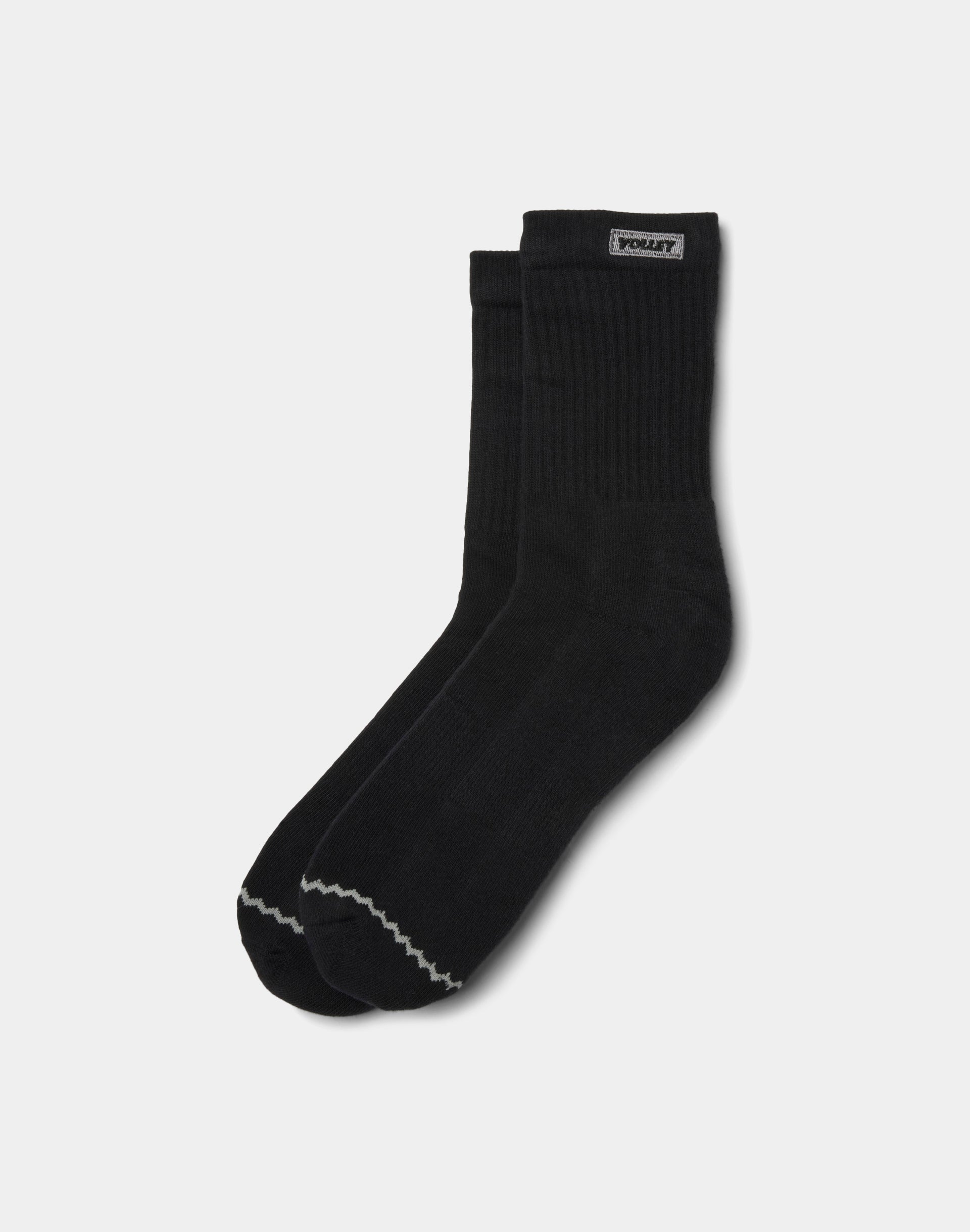 Volley Mid Sock Black/Black