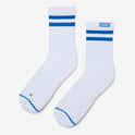 Volley Mid Sock White/Blue