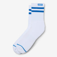 Volley Mid Sock White/Blue