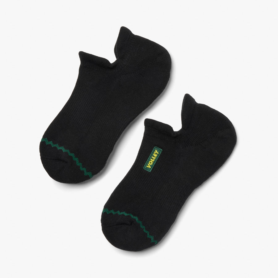 Volley No-Show Sock Black