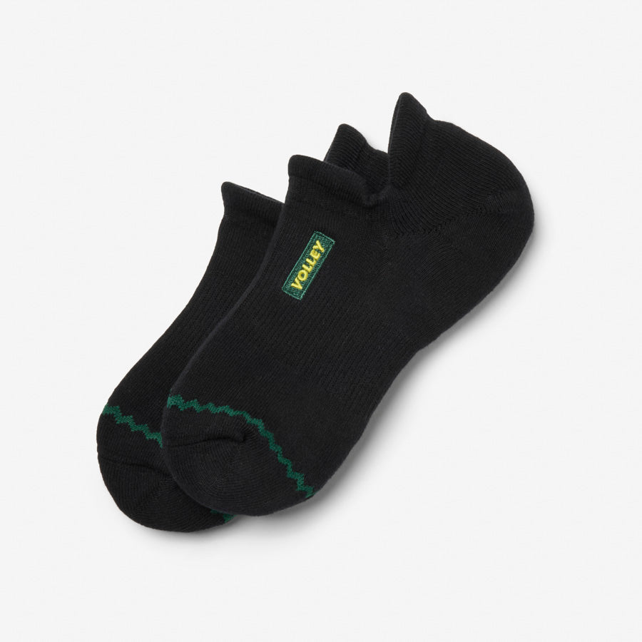 Volley No-Show Sock Black