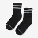 Junior Mid Socks Black/Grey