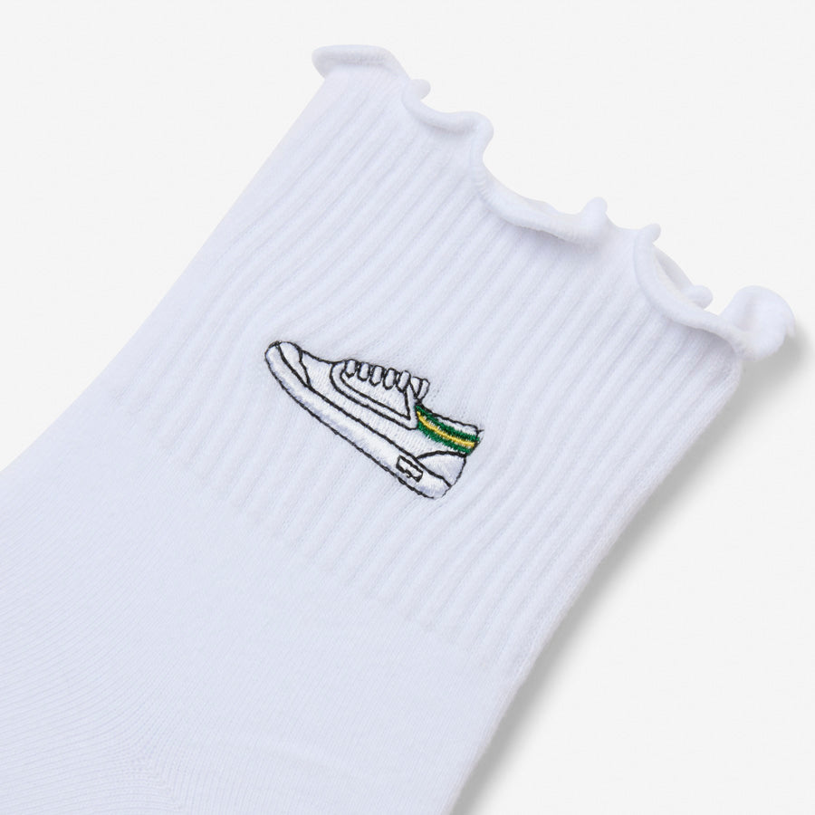 Volley Frill Sock