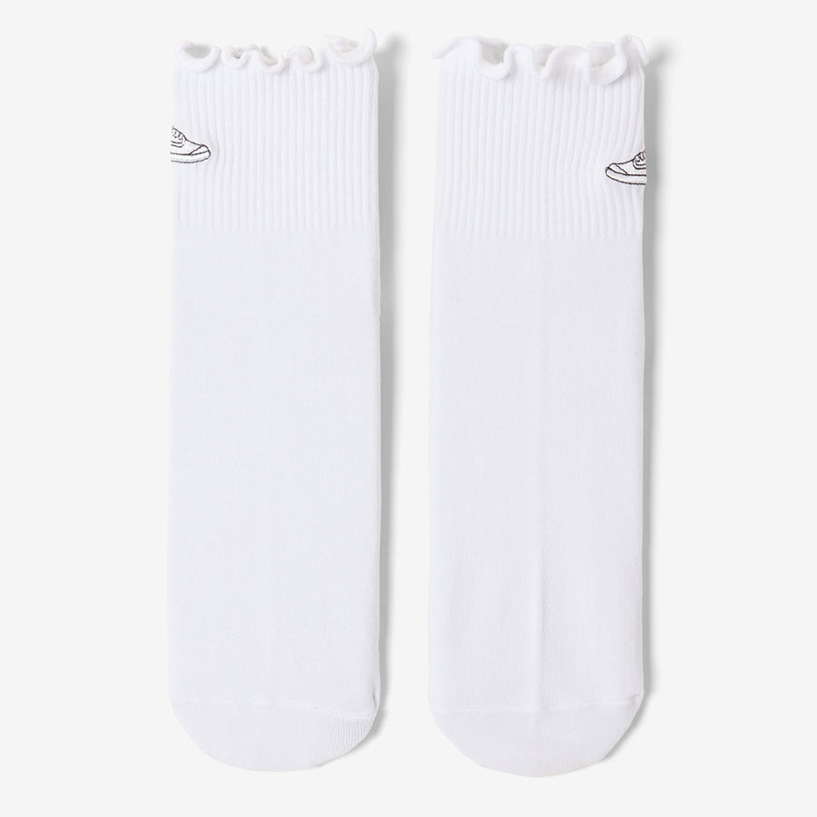 Volley Frill Sock