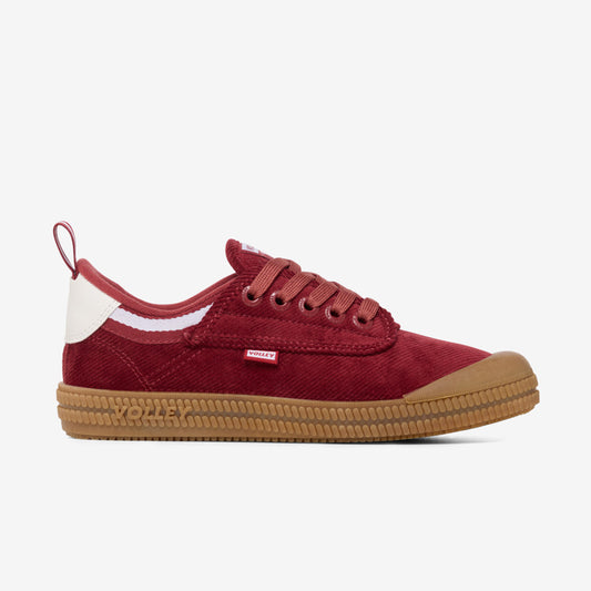 Heritage Low Corduroy Burgundy/Gum