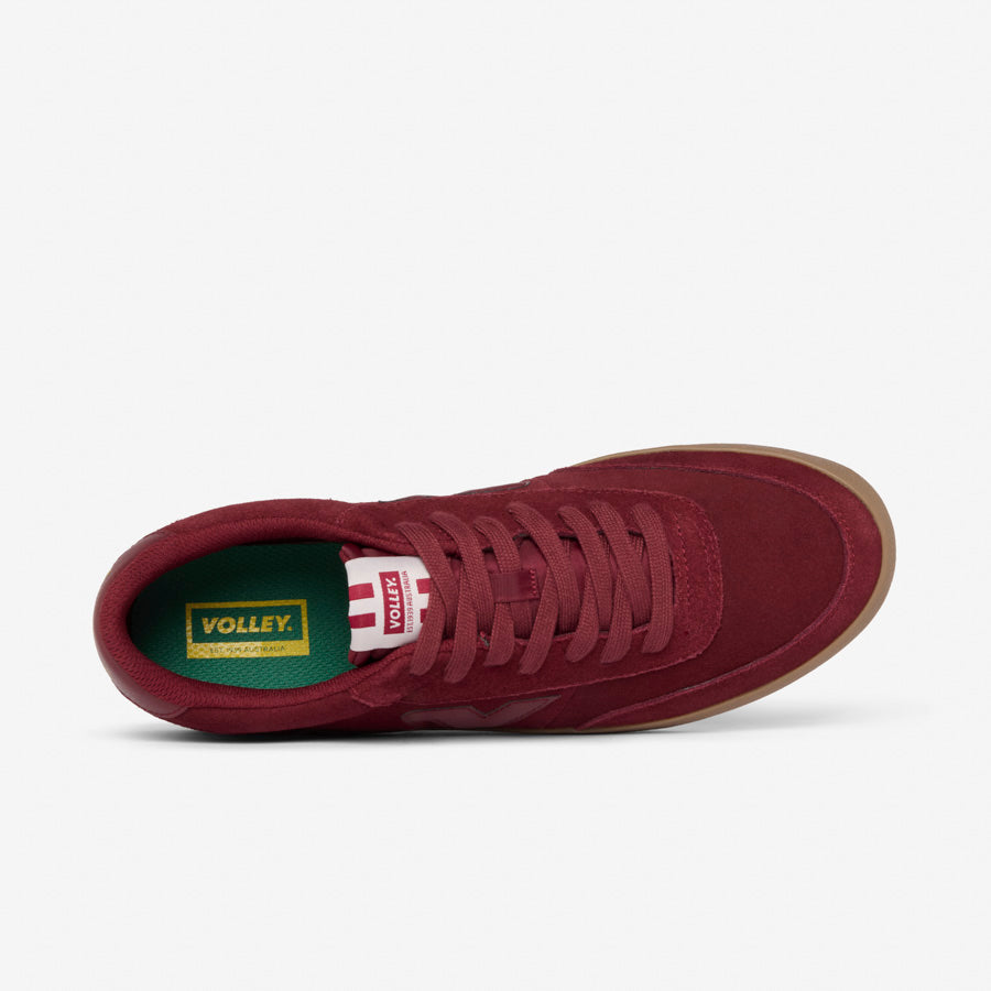 Baseline Suede Burgundy/Gum