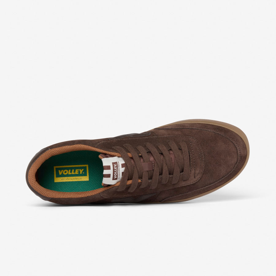 Baseline Suede Coffee/Gum