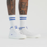 Heritage High White/Blue